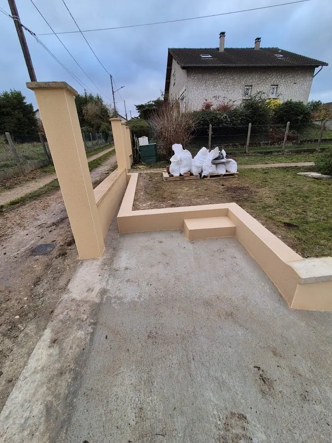 Rénovation de clôture et aménagement extérieur à Épinay-sur-Orge