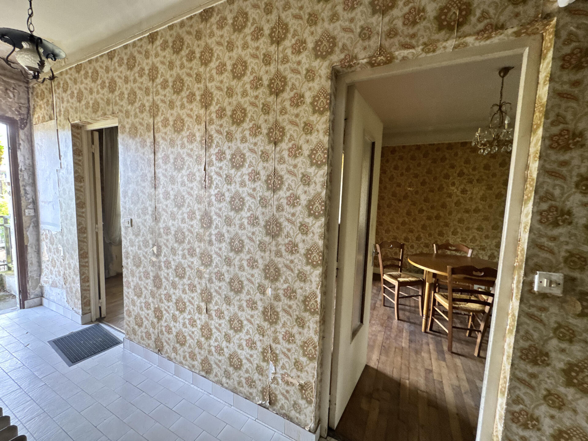 Avant - Ouverture de mur porteur au rez-de-chaussée