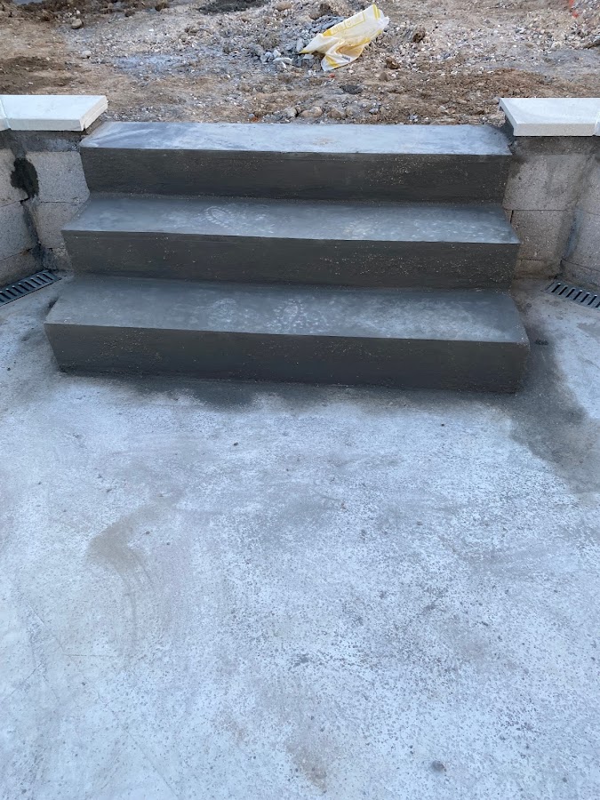 Réalisation d’un escalier en béton